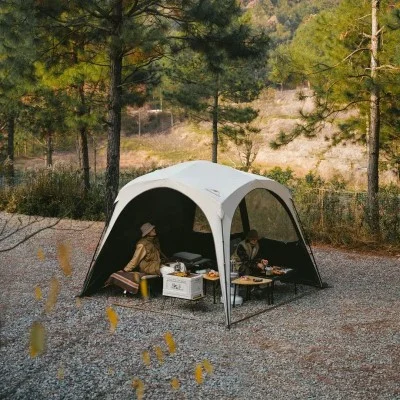 Naturehike Cloud Boundar Quick Opening Canopy - Quicksand Gold (300*300*220) 